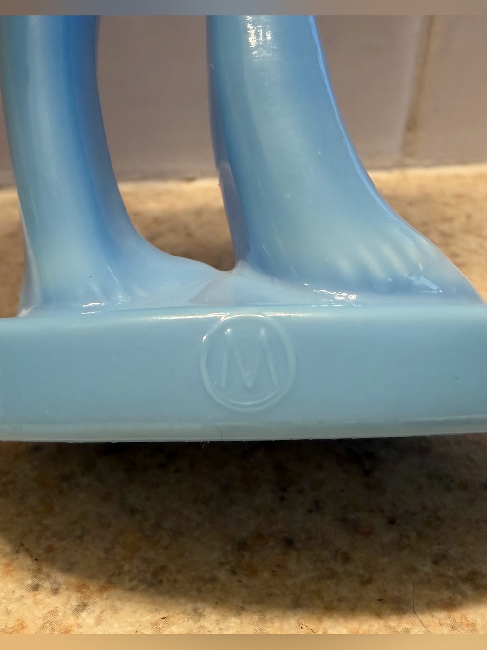 Mosser Blue Milk Glass Decorative Trojan Horse Pony Figurine - Picture 9 of 12